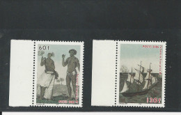 Polynésie - YT  N°  767 Et 768  **  BDF Luxe  SUP - Ile Washington - Indigène - Voile - Voilier - Unused Stamps