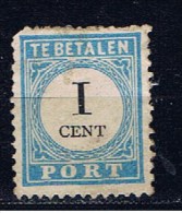 NL+ Niederlande 1912 Mi 45 Portomarke - Gebruikt