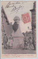 LANDRECIES - Monument Commémoratif De Son Héroïque Défense De 1794 - Pharmacie Centrale - Cpa Colorisée 1906 - Landrecies
