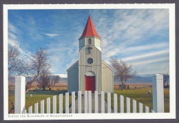Iceland / Island -  Kirche Von Glaumbaer In Skagafjordur, Church, Eglise, Chiesa PC - Islande