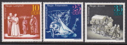 German Democratic Republic 1973 Great Theatrical Productions MNH - Andere & Zonder Classificatie