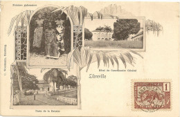 Gabon - Libreville  - Hotel Du Commissaire Général  - Femmes Gabonaises - Douane - Edit. Woermann Précurseur écrite 1904 - Gabon