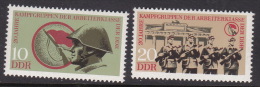 German Democratic Republic 1973 Workers Militia 20th Anniversary MNH - Andere & Zonder Classificatie