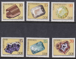 German Democratic Republic 1974 Minerals MNH - Other & Unclassified