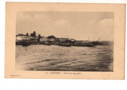 AFRIQUE ---DAHOMEY--petit Port Lagunaire--voir 2 Scans - Dahomey