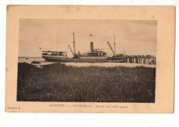 AFRIQUE---DAHOMEY---PORTO NOVO--branch Boat Sur La Lagune--voir 2 Scans - Dahomey