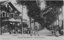 93 / CPA A - Montreuil (Haut Montreuil) - Rue De Romainville  (Trés Belle Carte) - Montreuil