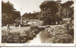 DORSET - BOURNEMOUTH - CHILDREN´S CORNER FROM PAVILION TERRACE RP Do572 - Bournemouth (bis 1972)