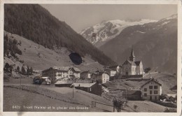 Suisse - Trient - Village - Cachet Postal 1937 - Trient