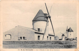 ¤¤  -  352  -   ILE De NOIRMOUTIER   -  Les 4 Moulins à Vent De LA  GUERINIERE  -   ¤¤ - Ile De Noirmoutier