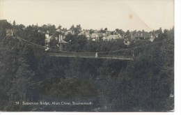 DORSET - BOURNEMOUTH -  SUSPENSION BRIDGE, ALUM CHINE RP Do589 - Bournemouth (avant 1972)