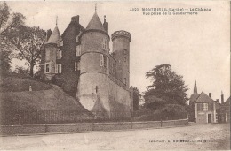 MONTMIRAIL - Le Château, Vue Prise De La Gendarmerie écrite - Montmirail