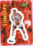 Sticker - UPPER DECK, 1997. - Basket / Basketball, No 204 - Luc Longley, Chicago Bulls - Altri & Non Classificati