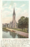 RARE: Pforzheim Stadtkirche Von Der Auerbrücke Gesehen , 1904. - Pforzheim
