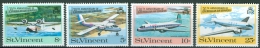 St. Vincent 1970 Airplanes MNH** - Lot. 3255 - St.Vincent (...-1979)