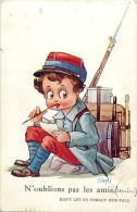 Ref C20- Guerre 1914-18- Illustrateur Wuyts - Enfants -  Le Courrier - Carte Bon Etat  - - Wuyts