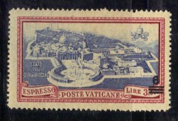 VATICANO PIO XII , Espresso  N. 7  ***  MNH - Urgente