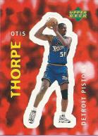 Sticker - UPPER DECK, 1997. - Basket / Basketball, No 223 - Otis Thorpe, Detroit Pistons - Otros & Sin Clasificación