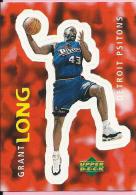 Sticker - UPPER DECK, 1997. - Basket / Basketball, No 225 - Grant Long, Detroit Pistons - Other & Unclassified