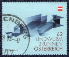 Autriche 2013 Oblitéré Rond Used Stamp Lindwurmbrunnen Fontaine Neuer Platz à Klagenfurt - Usados