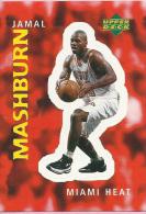 Sticker - UPPER DECK, 1997. - Basket / Basketball, No 249 - Jamal Mashburn, Miami Heat - Andere & Zonder Classificatie