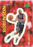 Sticker - UPPER DECK, 1997. - Basket / Basketball, No 263 - Gelnn Robinson, Milwaukee Bucks - Sonstige & Ohne Zuordnung