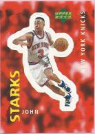Sticker - UPPER DECK, 1997. - Basket / Basketball, No 284 - John Starks, New York Knicks - Sonstige & Ohne Zuordnung