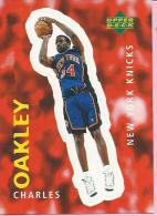 Sticker - UPPER DECK, 1997. - Basket / Basketball, No 287 - Charles Oakley, New York Knicks - Otros & Sin Clasificación