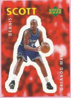 Sticker - UPPER DECK, 1997. - Basket / Basketball, No 292 - Dennis Scott, Orlando Magic - Sonstige & Ohne Zuordnung