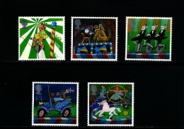 GREAT BRITAIN - 2002   CIRCUS/EUROPA  SET  MINT NH - Unused Stamps