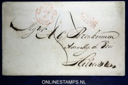 Omslag  Van Amsterdam Naar Hilversum, 1837 Na Poststijd - ...-1852 Prephilately