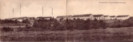 LE VALDAHON ( Doubs ) CARTE PANORAMA Vue Générale Du Camp ( Château D’eau Infirmerie  Mess Officiers Pavillons Des Génér - Santé