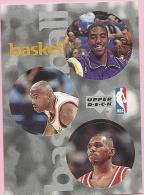 Sticker - UPPER DECK, 1997. - Basket / Basketball, NBA, No 64 / 252 / 301 - Autres & Non Classés