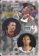 Sticker - UPPER DECK, 1997. - Basket / Basketball, NBA, No 75 / 171 / 318 - Andere & Zonder Classificatie