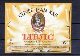 CUVEE Jean XXII - (Lirac) - Religioni