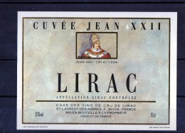 CUVEE Jean XXII - (Lirac) - Religie