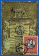 Rumänien; Maximumcarte; Cluj; Lupa Capitolina; Lupoaica; 2050 Ani De La Statul Dac; 1980 - Cartoline Maximum