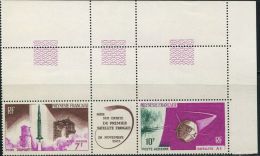 FN1207 Polynesia 1965 Satellite Launch And Satellite 2v MNH - Unused Stamps