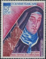 FN1213 Polynesia 1973 Mother Theresa And Churches 1v MNH - Unused Stamps