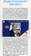 50Jahre Deutschland TK O 1766/94 ** 30€ Telefonkarte Jetzt Komme Ich Schauspieler Hans Albers Artist Telecard Of Germany - O-Series : Séries Client