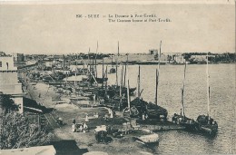 La  Douane  à  Port-Tewfik        (  Egypte  ) - Sues
