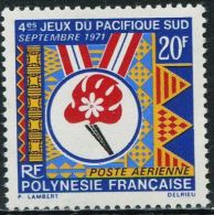 FN1226 Polynesia 1971 South Pacific Games Emblem 1v MNH - Ungebraucht