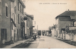 ( CPA 38 )  LES ABRETS  /  Route De Morestel  - - Les Abrets
