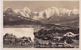 PENSION  LÜTHY,  BELPHERG    Mit Blick  Auf Die  Bergen  - CPSM - Belp