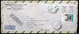 Brazil  Registered Letter To Denmark 19-06-1979 ( Lot 4500 ) - Covers & Documents