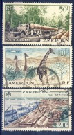 ##Cameroun 1955. Airmail. Michel 309-11. Cancelled(o) - Used Stamps