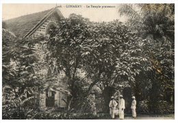 (ORL 370) Very Old Postcard - Carte Ancienne - Conakry Temple Protestant - Guinée
