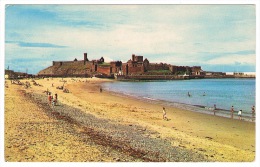 RB 995 -  1965 Postcard - Peel Castle Isle Of Man - Good Slogan Postmark Motorcycling Six Day Trial - Man (Eiland)