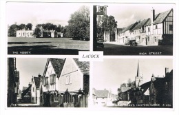 RB 995 -  Judges Real Photo Multiview Postcard - Lacock Wiltshire (2) - Otros & Sin Clasificación