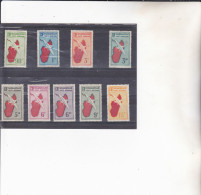 MADAGASCAR : Y&T : * : 16 à 24  PA NSG - Unused Stamps